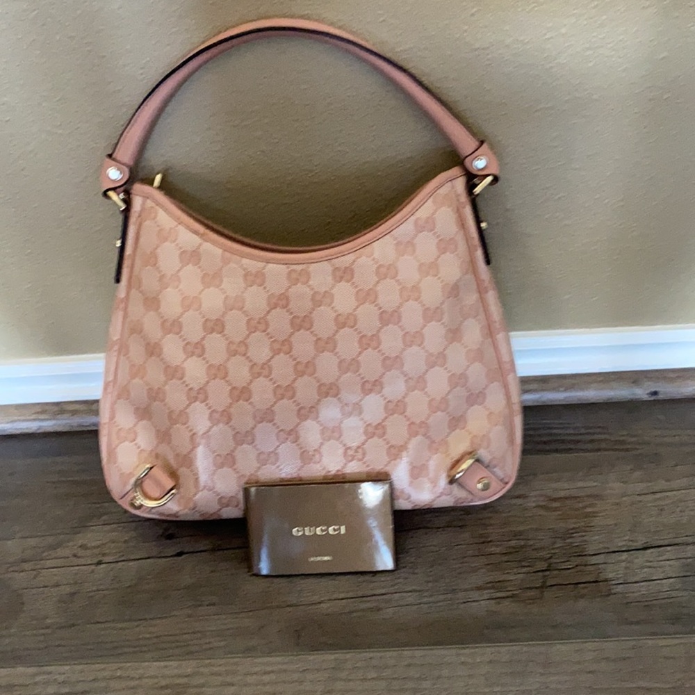 Authentic gucci pink hobo bag - Picture 2 of 8